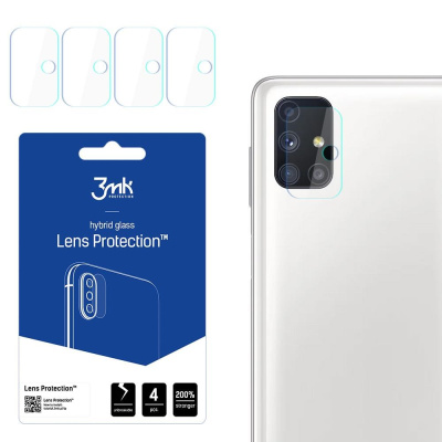 3mk ochrana kamery Lens Protection pro Samsung Galaxy M51 (SM-M515) 4ks