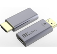 PremiumCord Adaptér USB-C na HDMI rozlišení obrazu 8K@60Hz,4K@144Hz Hliník