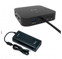 dokovacia stanica iTec USB-C HDMI DP, Power Delivery 100 W + univerzálna nabíjačka 112 W