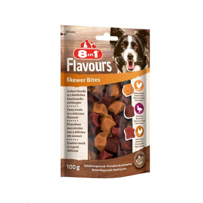 8in1 FLAVOURS Skewer Bites 100g