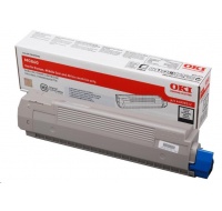 Čierny toner OKI pre MC860<>br> <b>Kapacita:</b> 9 500 str. pri 5 % pokrytí.