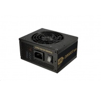 Napájací zdroj Fortron 650W DAGGER PRO 650, 80+ GOLD, Full Range, modulárny kábel, SFX&ATX, plná ochrana, 8cm dual BB