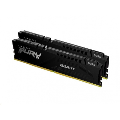 DIMM DDR5 32GB 5200MHz CL40 (sada 2) KINGSTON FURY Beast Black