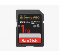 Karta SanDisk SDXC 1TB Extreme PRO (200 MB/s triedy 10, UHS-I U3 V30)