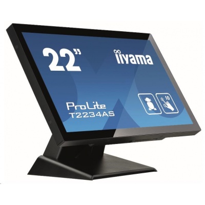 iiyama ProLite T2234AS-B1, 54.6 cm (21.5''), kapacitná projekcia, eMMC, Android, čierna