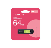 ADATA Flash Disk 64GB UC300, USB-C 3.2, černo-zelená