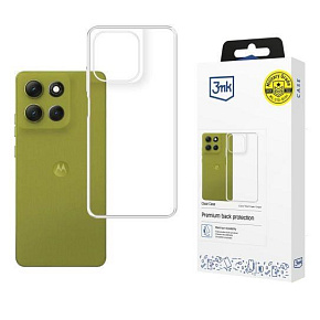 3mk ochranný kryt Clear Case pro Motorola Moto G86