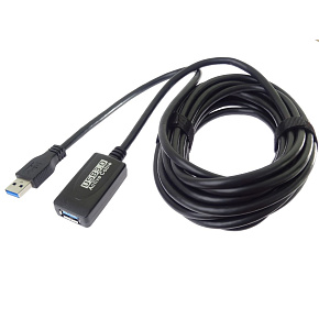 PremiumCord USB 3.0 opakovač a predlžovací kábel A/M-A/F 5m