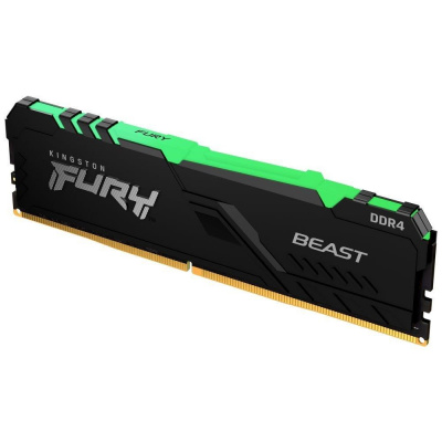 DIMM DDR4 16GB 3200MT/s CL16 1Gx8 KINGSTON FURY Beast RGB