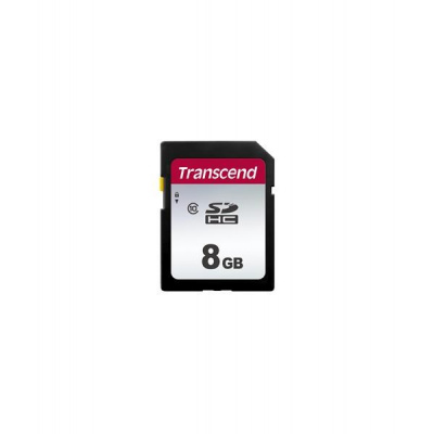 Karta TRANSCEND SDHC 8 GB 300S, trieda 10 (R:20/W:10 MB/s)
