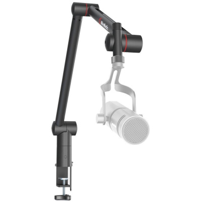 AVERMEDIA stojan pro streamovací mikrofon Live Streamer ARM, rameno, stolní, černo-červená