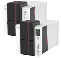 Evolis Primacy 2 Simplex, Go Pack single sided, 12 dots/mm (300 dpi), USB, Ethernet, red