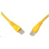 Solarix Patch kábel CAT6 UTP PVC 7 m žltý odolný proti zachytávaniu C6-114YE-7MB