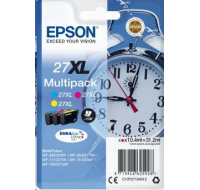 Atrament EPSON Multipack 3-farebný "budík" 27XL DURABrite Ultra Ink