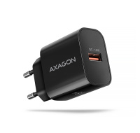 AXAGON ACU-QC18, nabíjačka do siete 18W, 1x port USB-A, QC3.0/AFC/Apple, čierna