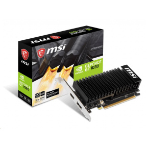 MSI VGA NVIDIA GeForce GT 1030 2GHD4 LP OC, GT 1030, 2GB DDR4, 1xDP, 1xHDMI MSI VGA NVIDIA GeForce GT 1030 2GHD4 LP OC, GT 1030, 2GB DDR4, 1xDP, 1xHDMI