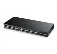 Zyxel GS1920-48v2 50-portový gigabitový WebManaged Switch, 44x gigabitový RJ45, 4x gigabitový RJ45/SFP, 2x SFP