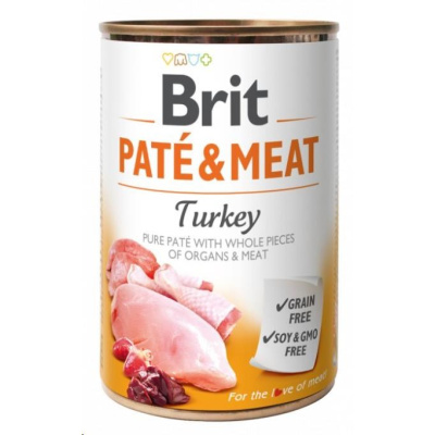 Konz.Brit Pate & Meat Turkey 400g