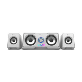 C-TECH reproduktory SPK-16, 2.2, RGB, bílá