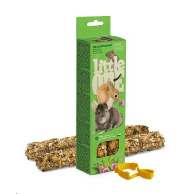 Little One tycinky pro morcata, kraliky a cincily s vojteskou 2x55g