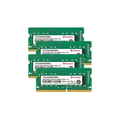 SODIMM DDR5 32GB 4800MHz TRANSCEND 2Rx8 2Gx8 CL40 1.1V