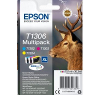 Atrament EPSON Multipack 3-farebný atrament "Deer" T1306 DURABrite Ultra