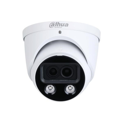Dahua IPC-HDW5449H-ASE-D2-0360B, IP kamera, 4Mpx, 1/1.8" + 1/1.8" CMOS, IR<50, objektiv 3,6 mm, IP67