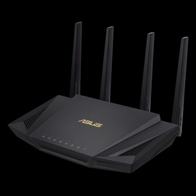 ASUS RT-AX58U Wireless AX3000 Wifi 6 Router, 4x gigabit RJ45, 1x USB3.1