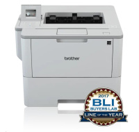 Čiernobiela laserová tlačiareň BROTHER HL-L6300DW - A4, 46 str./min, 1200x1200, 256 MB, PCL6, USB 2.0, WIFI, LAN, DUPLEX