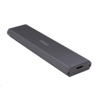 Externý box AKASA pre M.2 PCIe NVMe SSD, USB 3.1 Gen 2 Superspeed+ (podporuje 2242, 2260 a 2280), 10 Gb/s, hliník