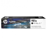 HP 981A Black Original PageWide Cartridge (6,000 pages)