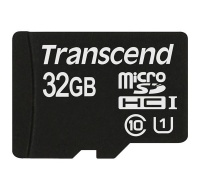 Karta TRANSCEND MicroSDHC 32GB Premium, Class 10 UHS-I 300x, bez adaptéra