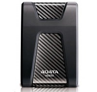 Externý pevný disk ADATA 2TB 2,5" USB 3.1 DashDrive Durable HD650, čierny (gumový, odolný voči nárazom)