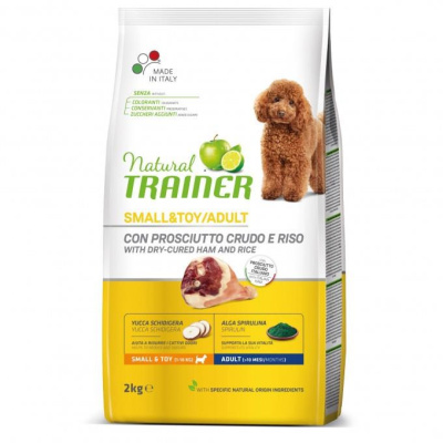 TRAINER Natural Small&Toy Ad. Prosciutto a ryze 2kg