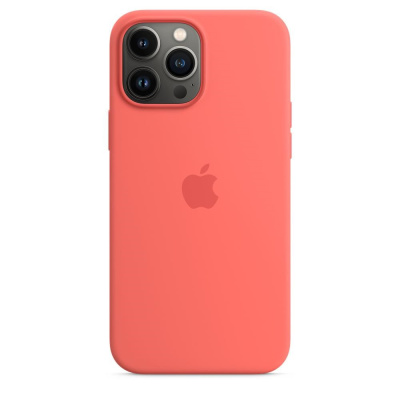 APPLE iPhone 13 Pro Max Silicone Case with MagSafe – Pink Pomelo