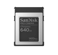 SanDisk CFexpress karta 640GB PRO-CINEMA Typ B (R:1700/W:1500 MB/s)