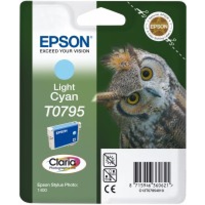 Atramentová lišta EPSON Stylus Photo "Owl" R1400 - Svetlo azúrová