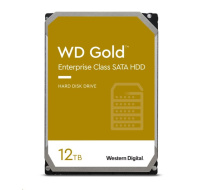 WD GOLD WD121KRYZ 12TB SATA/ 6Gb/s 256MB cache 7200 otáčok za minútu, CMR, Enterprise