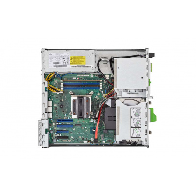 FUJITSU SRV TX1320M4 - E2134@3.5GHz 4C/8T 16GB BEZ HDD 4xBAY2.5 H-P RP1-450W tichý server - záruka 1.rok