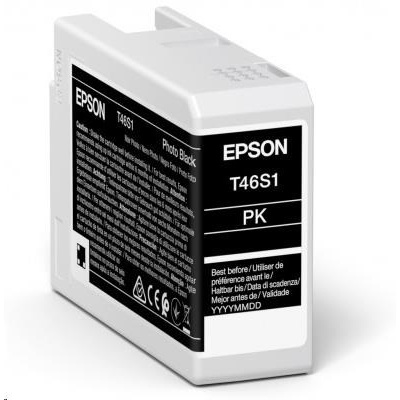 Atrament EPSON Singlepack Photo Black T46S1 UltraChrome Pro 10 25 ml