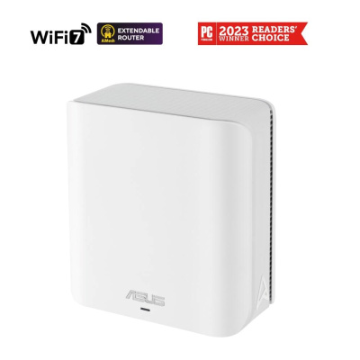 ASUS ZenWifi BD4 1-pack, WiFi7 Extendable Router, AiMesh, 2x WAN/LAN