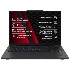 LENOVO NTB ThinkPad X13 G6 - Ultra7 255U,13.3" WUXGA Touch,32GB,1TBSSD,5MP+IRcam,5G,W11P