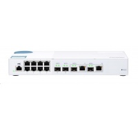 QNAP QSW-M408-2C (8x1GbE,2xSFP+, 2x10GbE RJ45/SFP+)