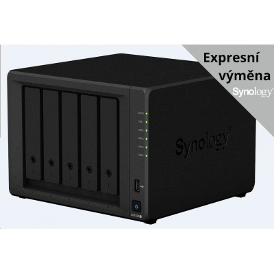 Synology DS1520+ DiskStation (4C/Celeron J4125/2,0-2,7GHz/8GBRAM/5xSATA/2xM.2/2xUSB3.0/2xeSATA/4xGbE)