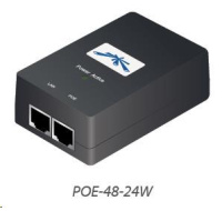 UBNT POE-48-24W [PoE adaptér 48V/0,5A (24W), vrátane. napájací kábel]