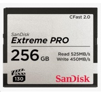 SanDisk CFAST 2.0 256GB Extreme Pro (525 MB/s VPG130)