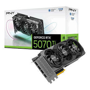 PNY VGA Nvidia GeForce RTX 5070 Ti 16GB Triple Fan, RTX 5070 Ti, 16GB DDR7, 3xDP, 1xHDMI PNY VGA Nvidia GeForce RTX 5070 Ti 16GB Triple Fan, RTX 5070 Ti, 16GB DDR7, 3xDP, 1xHDMI