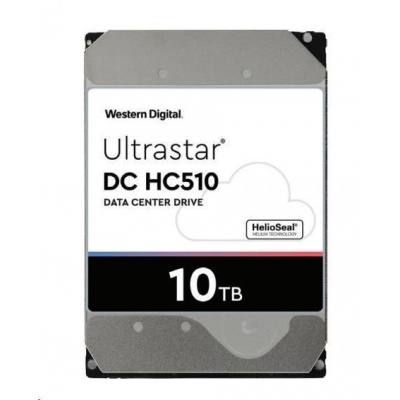 Western Digital Ultrastar® HDD 10TB (HUH721010ALE601) DC HC510 3.5in 26.1MM 256MB 7200RPM SATA 512E SED (ZLATÝ)