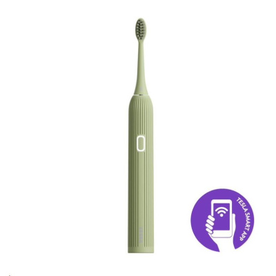 BAZAR - Tesla Smart Toothbrush Sonic TS200 Green - Poškozený obal (Komplet)