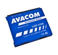 AVACOM batéria pre mobilný telefón LG KP500 Li-Ion 3,7V 880mAh (náhradná batéria LGIP-570A)